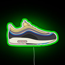 Load image into Gallery viewer, sneakers 1 97 RGB neon sign green
