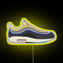 Load image into Gallery viewer, sneakers 1 97 RGB neon sign yellow