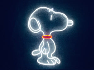 Snoopy neon sign led light