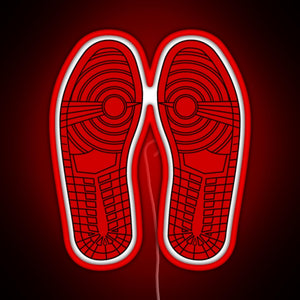 Sole Mates 1 Red RGB neon sign red
