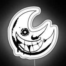 Load image into Gallery viewer, Soul Eater Moon RGB neon sign white 
