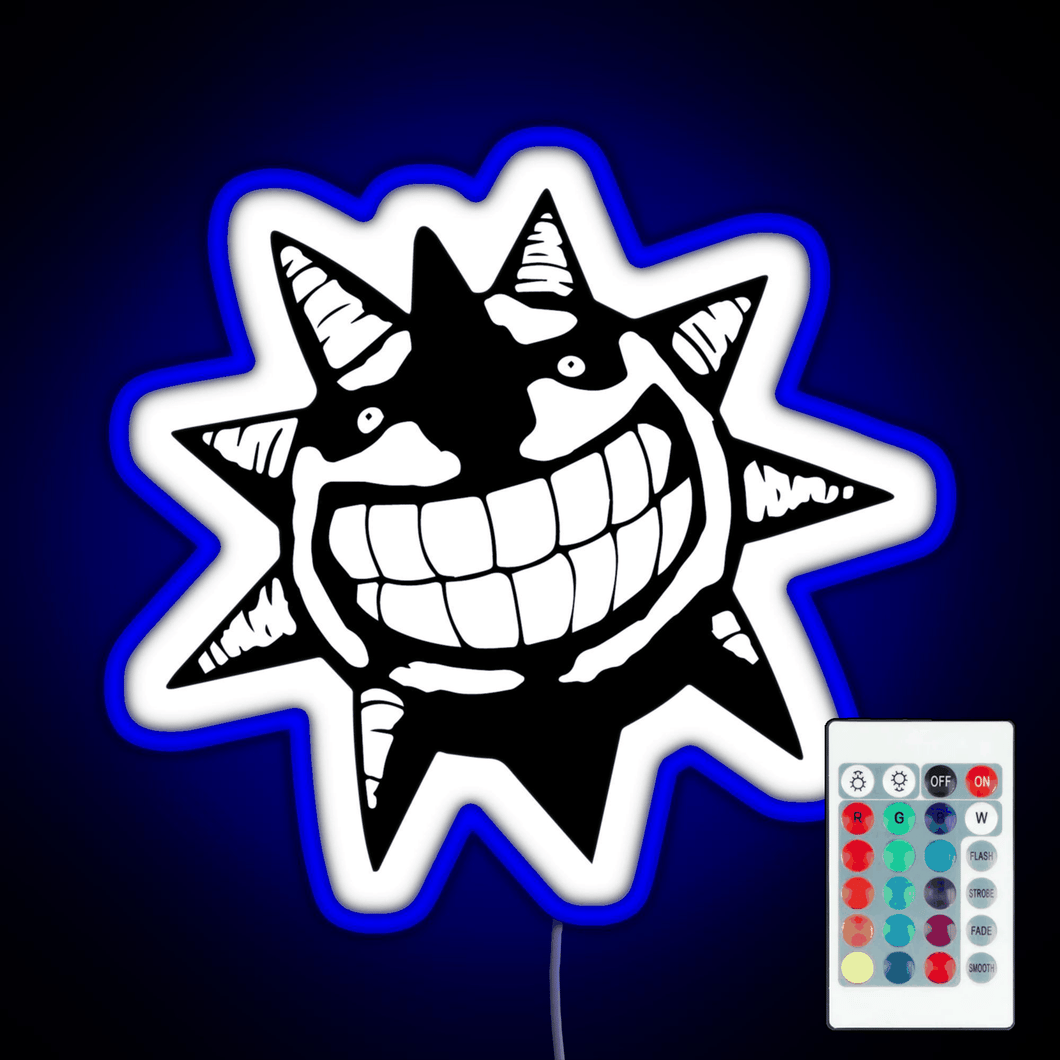 Soul Eater Sun RGB neon sign remote
