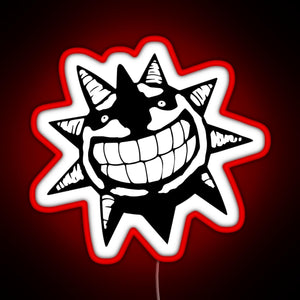 Soul Eater Sun RGB neon sign red