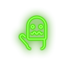 Load image into Gallery viewer, green spooky toys spook children family play hand ghost child kid baby toy led neon factory