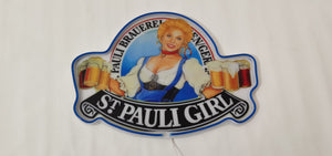St Pauli beer bar neon sign
