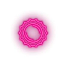 Load image into Gallery viewer, pink sun led adventure astronomy cosmos outer space solar space sun neon factory