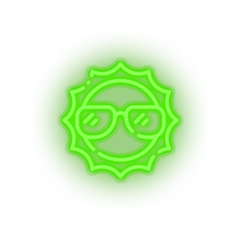 Load image into Gallery viewer, sun glass Beach eye glass fashion holiday summer sunglass vacation Neon led factory