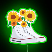 Load image into Gallery viewer, Sunny Chucks RGB neon sign green
