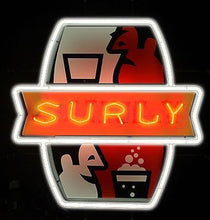 Load image into Gallery viewer, Surly beer neon sign