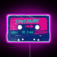 Load image into Gallery viewer, Cassette neon sign  pink