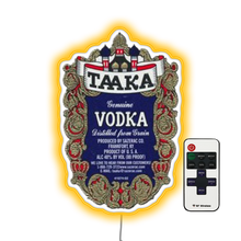 Load image into Gallery viewer, Taaka Vodka  Bar Bar Neon Sign
