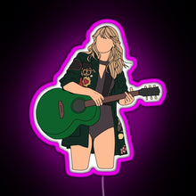 Load image into Gallery viewer, Taylor Swift Rep Bstage RGB neon sign  pink