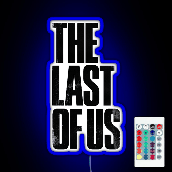The last of us RGB neon sign remote