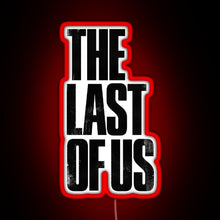 Load image into Gallery viewer, The last of us RGB neon sign red