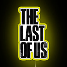 Load image into Gallery viewer, The last of us RGB neon sign yellow