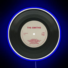 Load image into Gallery viewer, the smiths music disc RGB neon sign blue