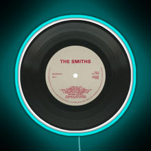 Load image into Gallery viewer, the smiths music disc RGB neon sign lightblue 