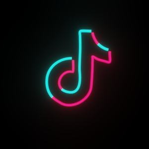 tiktok neon light