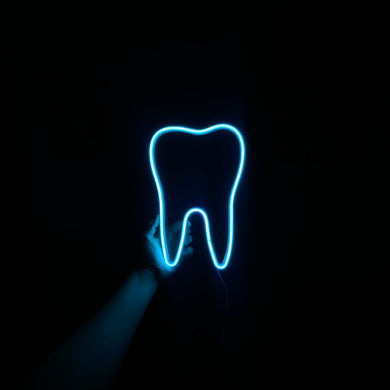 Tooth neon light led sign