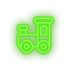 green toys family train children baby play child kid choo toy led neon factory