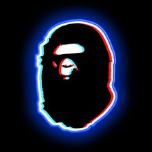 Load image into Gallery viewer, bape neon sign