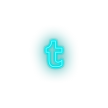 Load image into Gallery viewer, tumblr social network brand logo Neon led factory