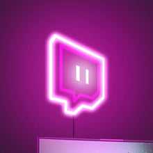 Load image into Gallery viewer, custom twitch neon sign