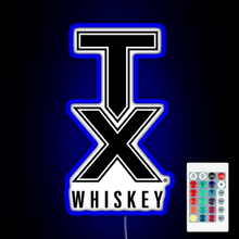Load image into Gallery viewer, tx whiskey RGB neon sign remote