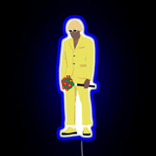 Load image into Gallery viewer, Tyler The Creator NEW MAGIC WAND Minimalist Design RGB neon sign blue