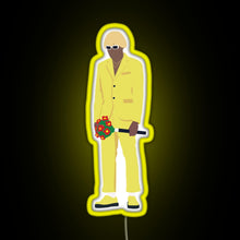 Load image into Gallery viewer, Tyler The Creator NEW MAGIC WAND Minimalist Design RGB neon sign yellow