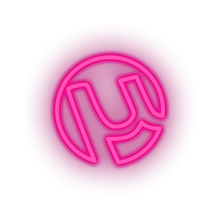 Load image into Gallery viewer, pink utorrent social network brand logo led neon factory