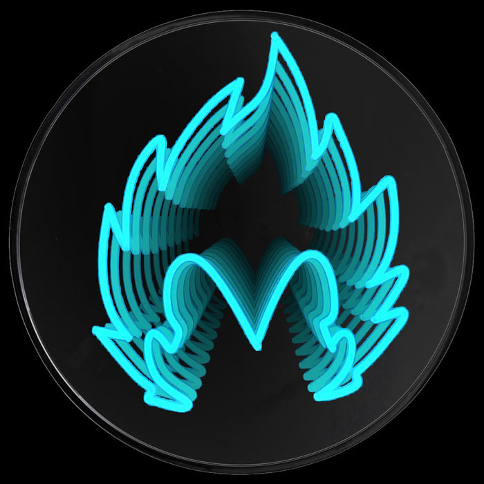 3d tunnel neon sign