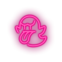 Load image into Gallery viewer, pink video game boo led neon factory