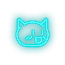 Load image into Gallery viewer, video game cat Neon led factory