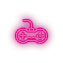Load image into Gallery viewer, pink video game controller led neon factory