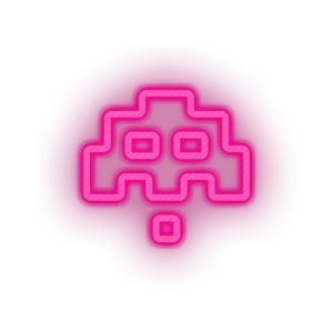 pink video game gamasutra 1 led neon factory