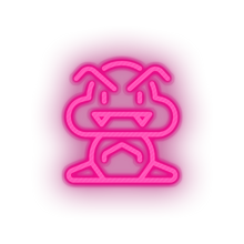 Load image into Gallery viewer, pink video game goomba led neon factory