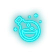 Load image into Gallery viewer, ice_blue video game potion led neon factory