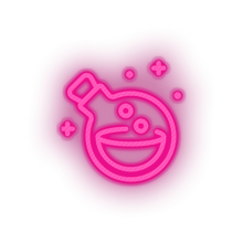 Load image into Gallery viewer, pink video game potion led neon factory