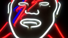 Load image into Gallery viewer, David Bowie diy neon