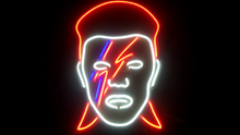 Load image into Gallery viewer, David Bowie neon for sale