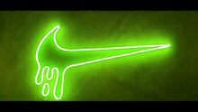 Load image into Gallery viewer, Dripping Nike Acrylic Neon Sign