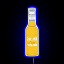 Load image into Gallery viewer, Vodka cruiser design RGB neon sign blue