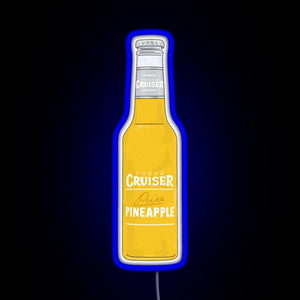 Vodka cruiser design RGB neon sign blue