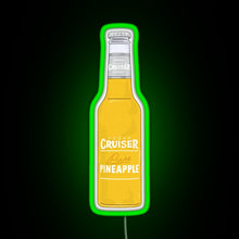 Load image into Gallery viewer, Vodka cruiser design RGB neon sign green