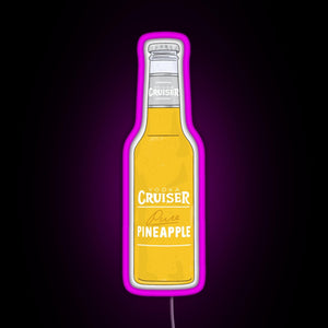 Vodka cruiser design RGB neon sign  pink