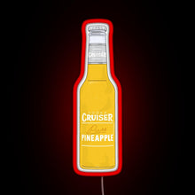 Load image into Gallery viewer, Vodka cruiser design RGB neon sign red