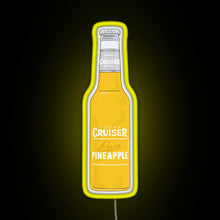 Load image into Gallery viewer, Vodka cruiser design RGB neon sign yellow