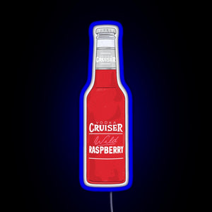 Vodka cruiser design RGB neon sign blue