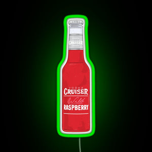 Vodka cruiser design RGB neon sign green